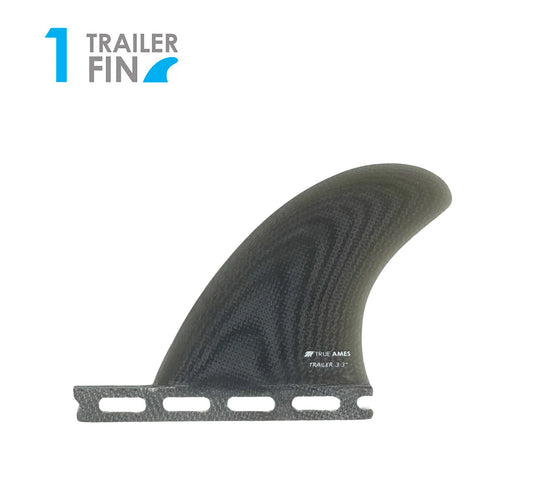 3.3" Trailer - Futures Compatible (Solid Fiberglass)