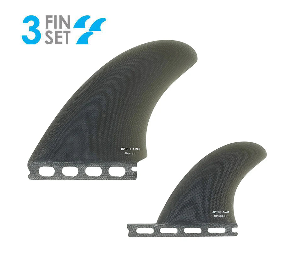 High Pro Twin + Trailer Futures Compatible (Solid Fiberglass)