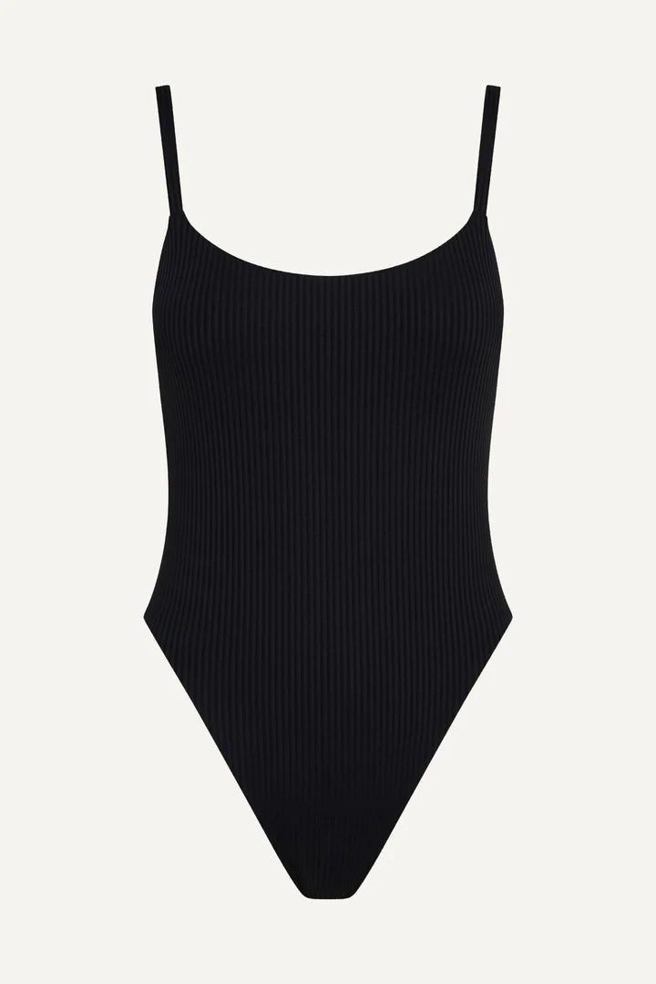 Vitamin A Nova One Piece - Black EcoRib