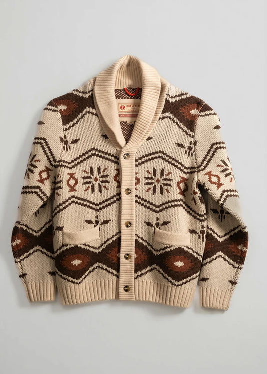 Wincha Shawl Sweater - Natural