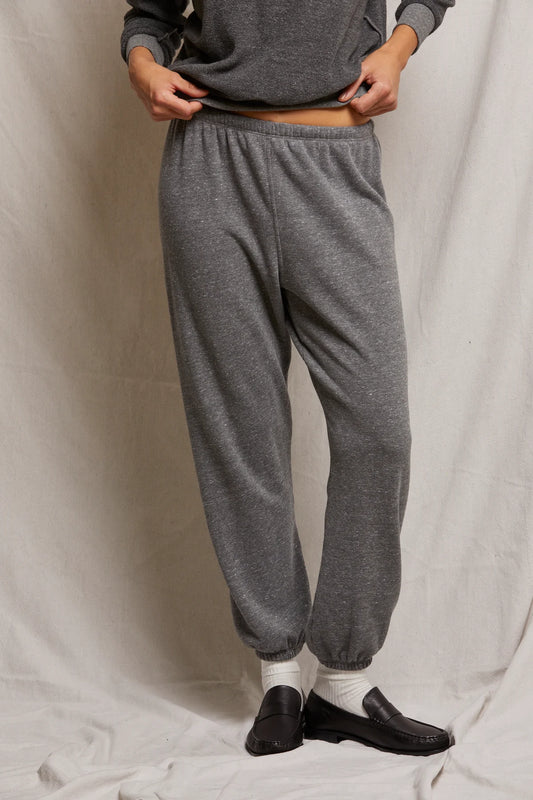 Perfect White Tee - Stevie Fleece Easy Sweatpant