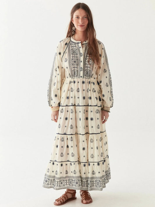 Caroline Dress Off-White