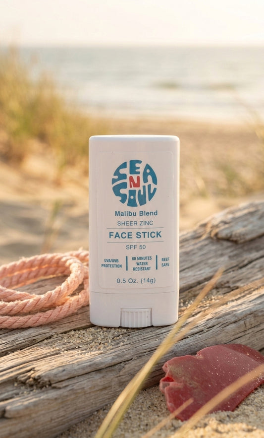 Sea N Soul Face Stick Sheer Zinc SPF 50
