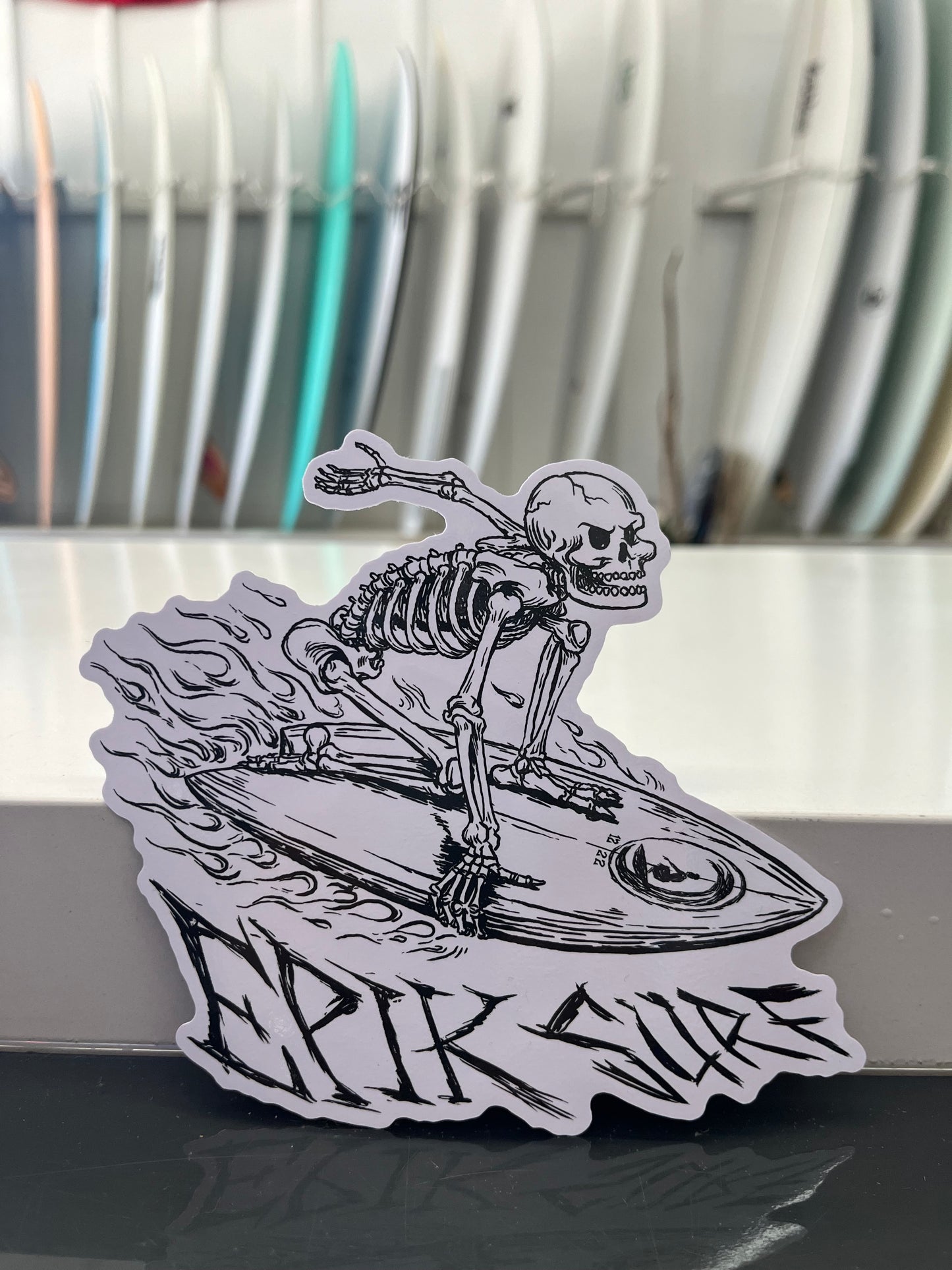 Epik Surf 1222 - Vinyl Stickers