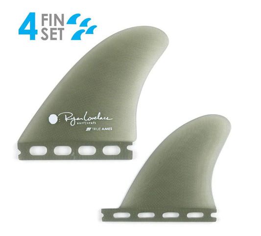 Lovelace Piggyback Quad - Futures Compatible (Solid Fiberglass)