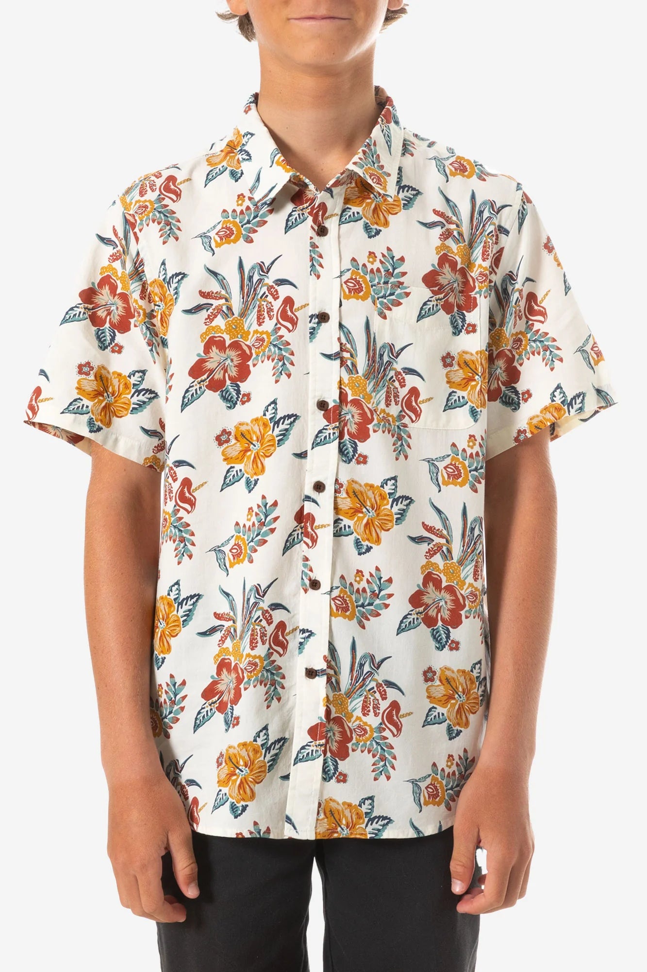 BOYS LUSH SHIRT- Vintage White