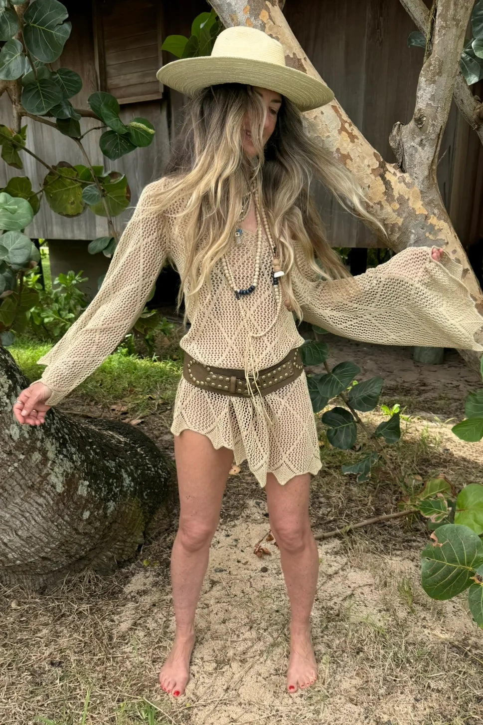 Mariana Mini Dress Gold