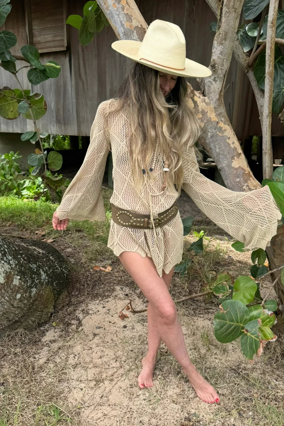 Mariana Mini Dress Gold