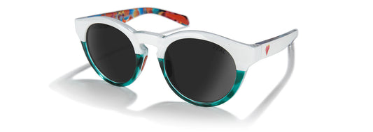 Dark Grey Crowley White Fade/River Tort