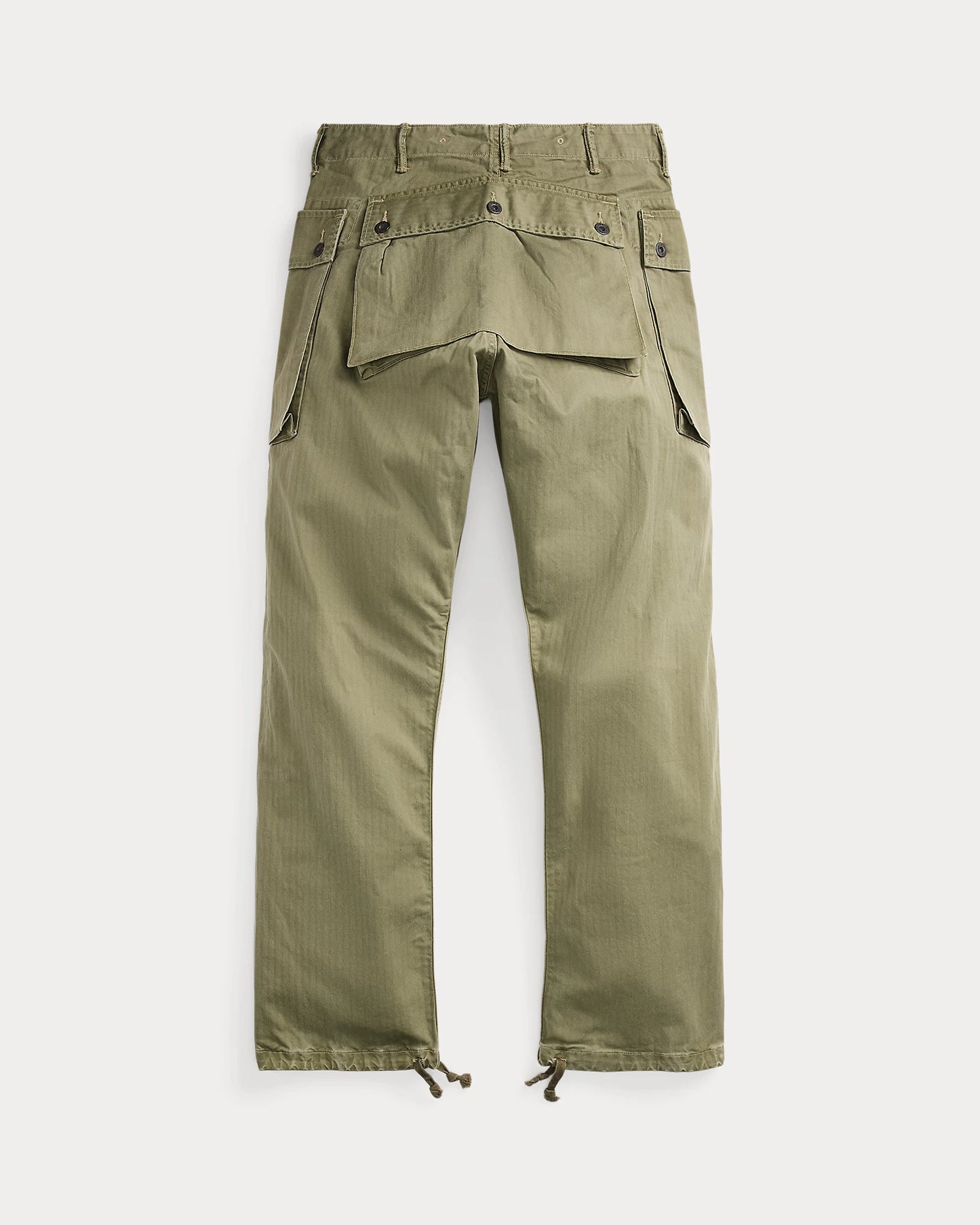 Herringbone Field Cargo Pant - olive
