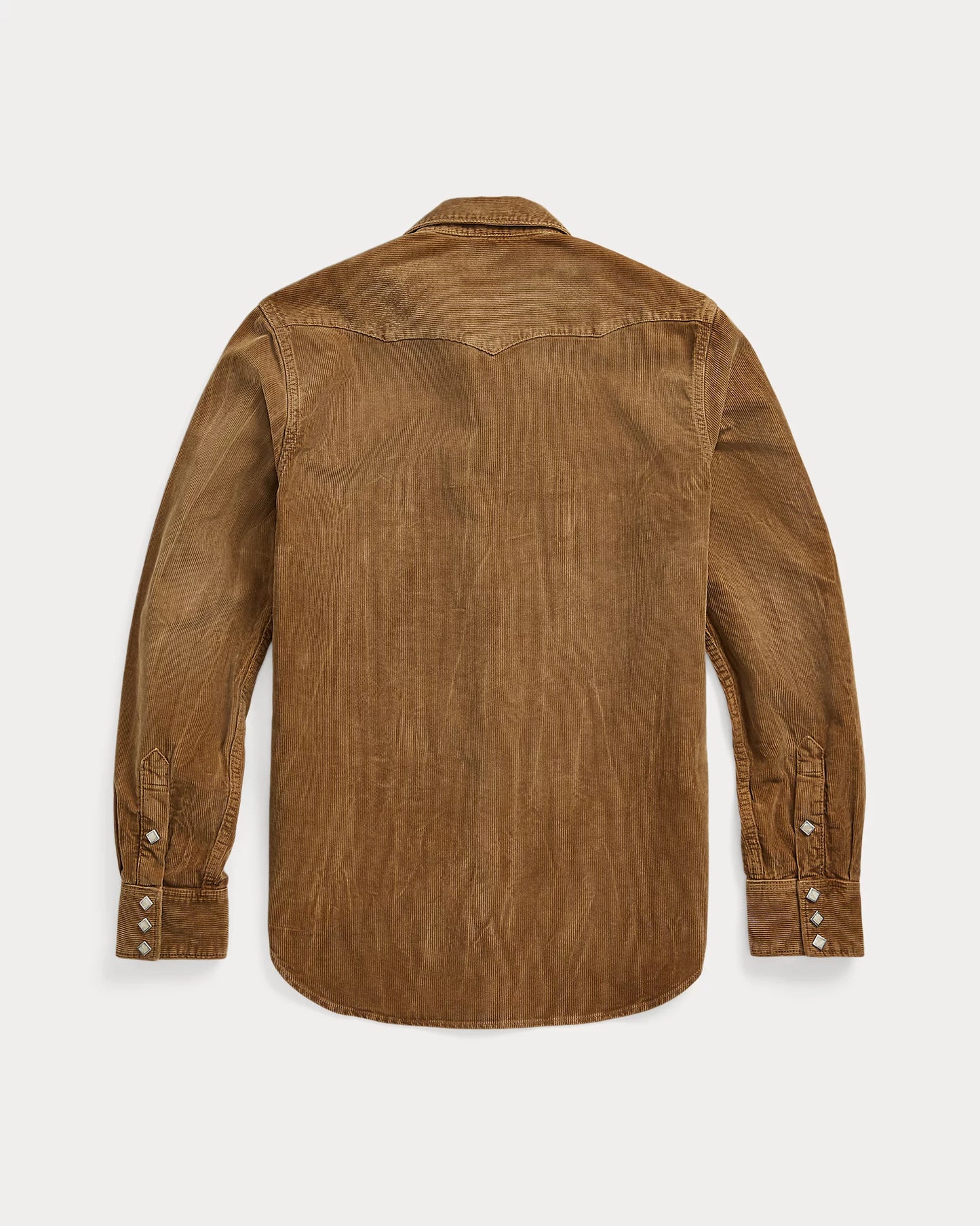 Slim Fit Corduroy Western Shirt