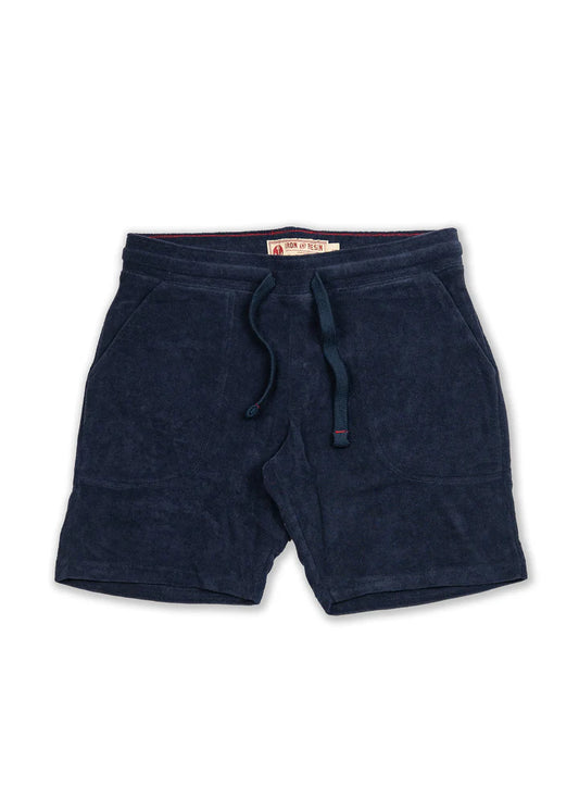 Iron and Resin Terry Cloth Short