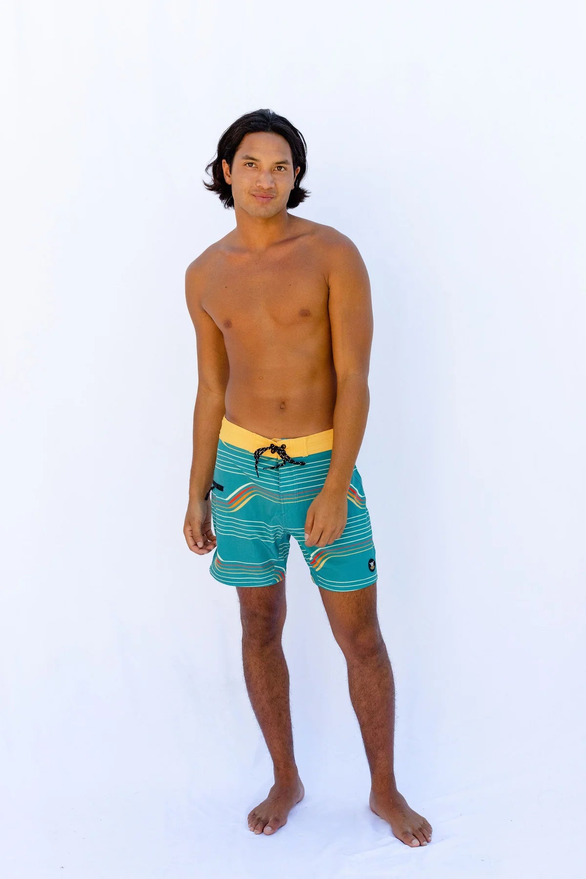 Rincon Boardshort - Slate Yellow