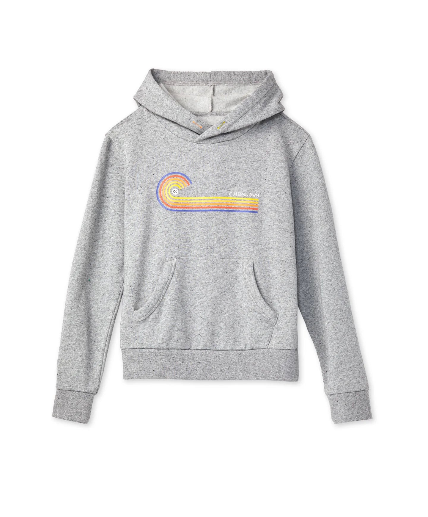 Kids' Rainbow Wave Hoodie