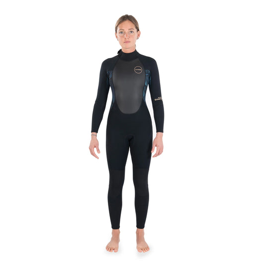 QUANTUM BACK ZIP FULL WETSUIT 3/2MM F/L - WOMEN'S