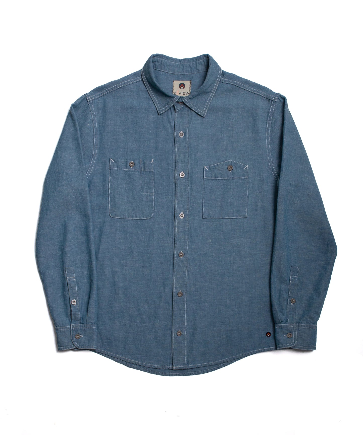 LS Shop Shirt - Light Indigo