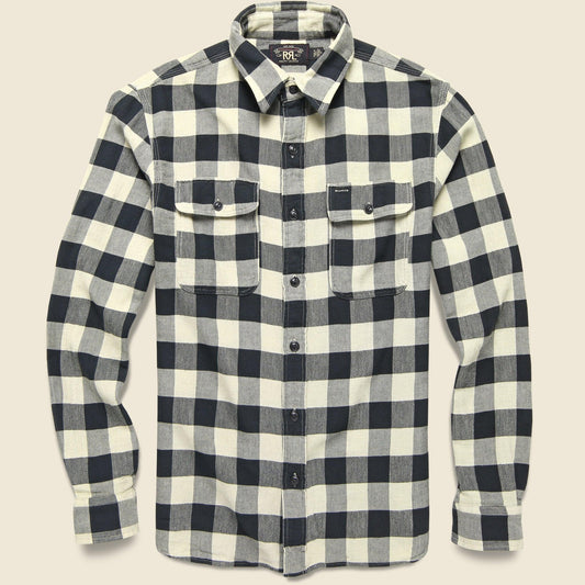 RRL Plaid Matlock Workshirt