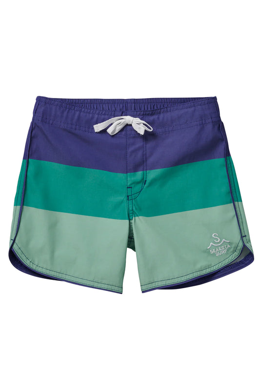 SEAESTA SCALLOP RETRO FLARE BOARDSHORT / TRIPLE SCOOP / BLUE MOON